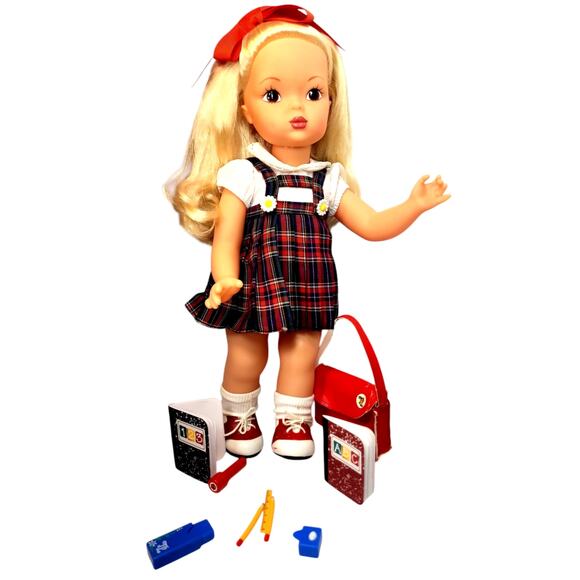 16" 2004 Terri Lee "School Days Playset" W/School Bag, 2 Books & Pencil Set - Picture 3 of 11